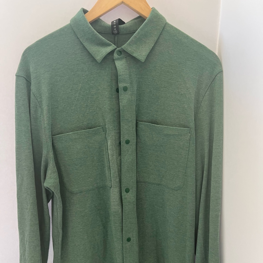 Lululemon Athletica Green Polo Shirt